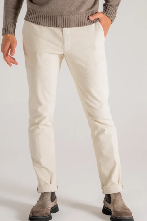 Pantalone bianco uomo