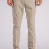 Pantalone gaubert cotone/elastam beige