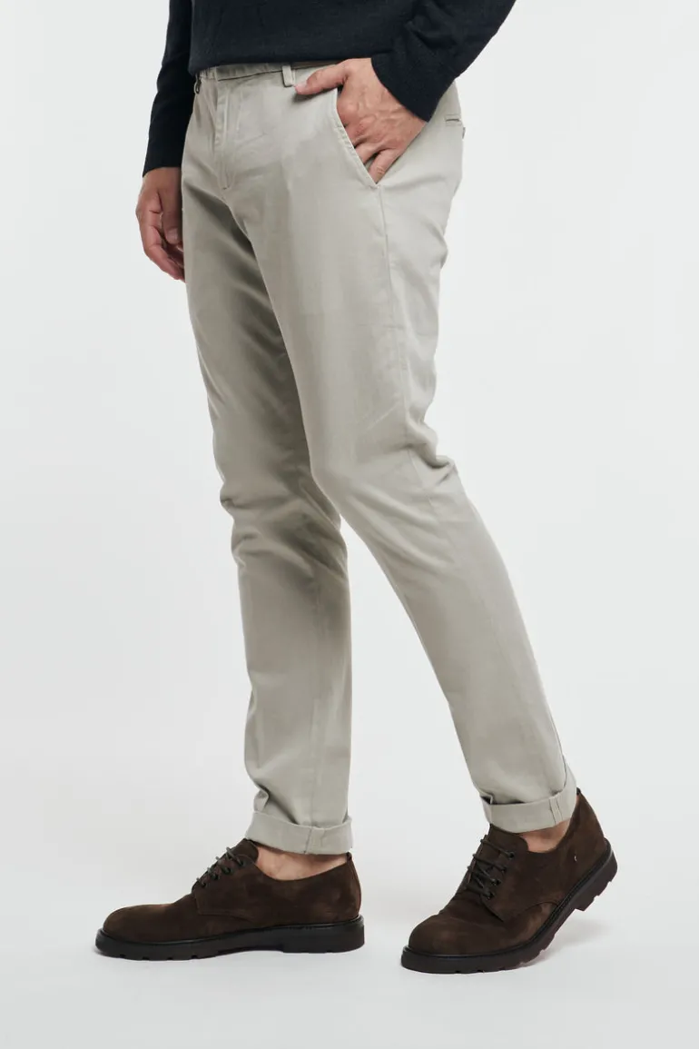 Pantalone gaubert grigio uomo