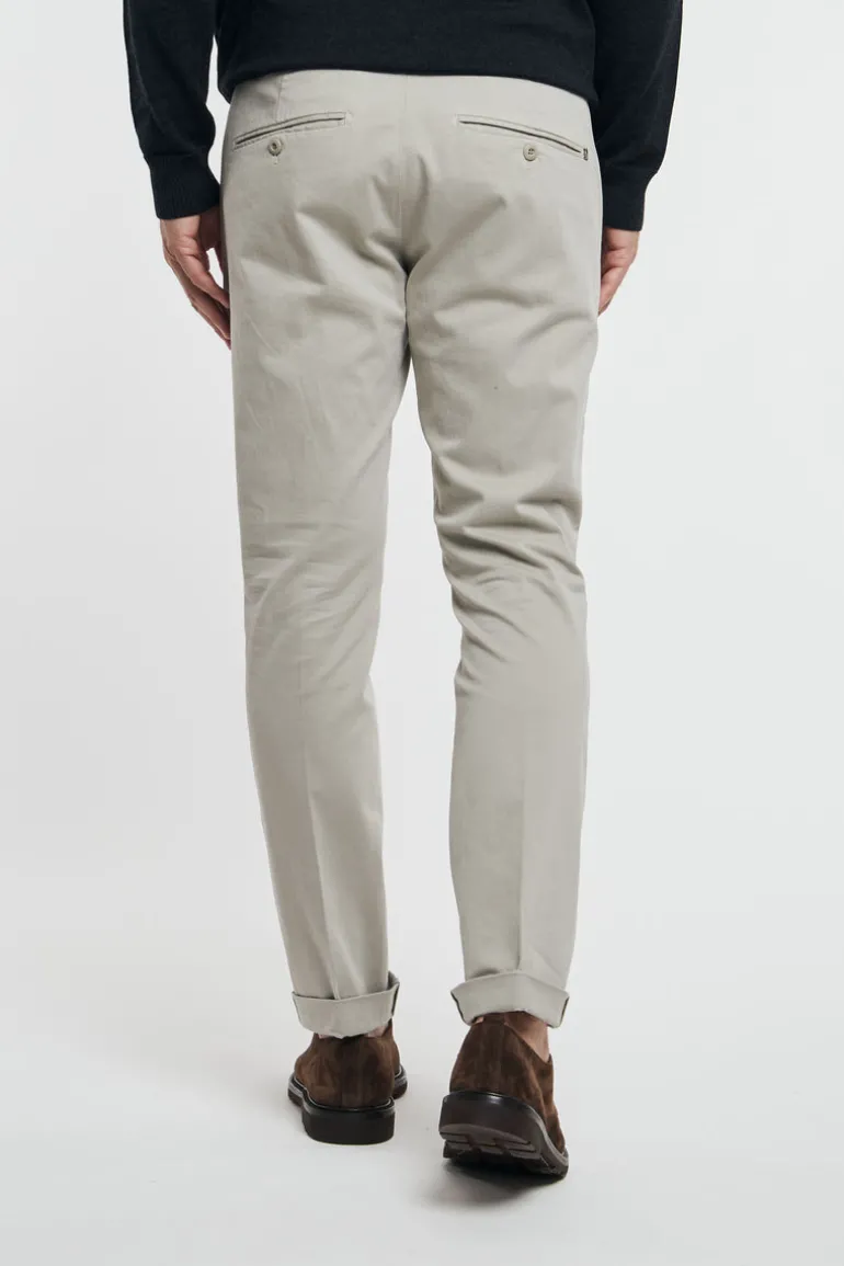 Pantalone gaubert grigio uomo