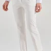 Pantaloni a zampetta bianco