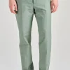 Pantaloni chino verde