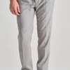 Pantaloni cotone grigio