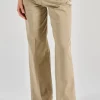 Pantaloni cotton beige