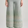 Pantaloni degadre lux cotone verde