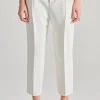 Pantaloni essential tessuto bianco
