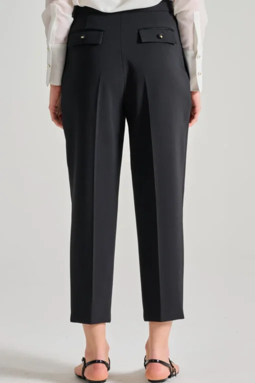 Pantaloni essential tessuto nero