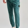Pantaloni felpa verde
