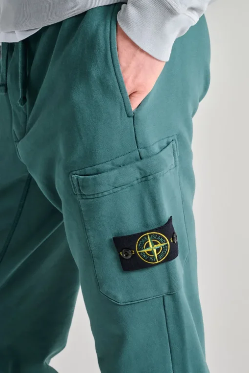 Pantaloni felpa verde