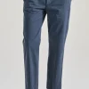 Pantaloni nima zip denim blu