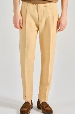 Pantaloni ocra