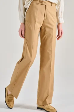 Pantaloni patrizia tessuto beige