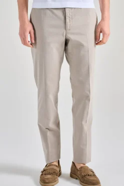 Pantaloni pelle grigio