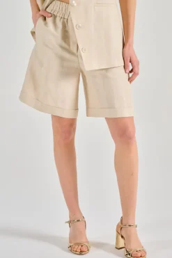Pantaloni resca beige