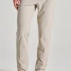 Pantaloni surflex chino cotone bianco