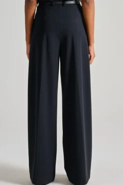 Pantaloni surflex livia tessuto nero