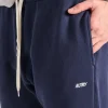 Pantaloni sweatpants main cotone blu