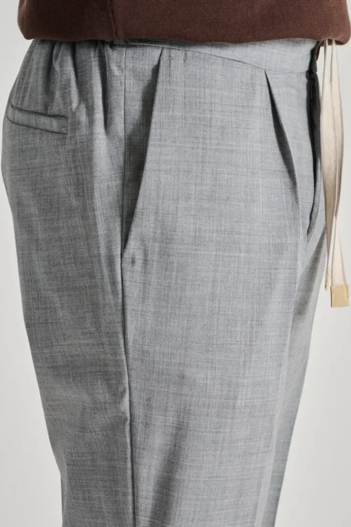 Pantaloni tecnowool grigio