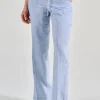 Pantaloni tela leggera fresca azzurro