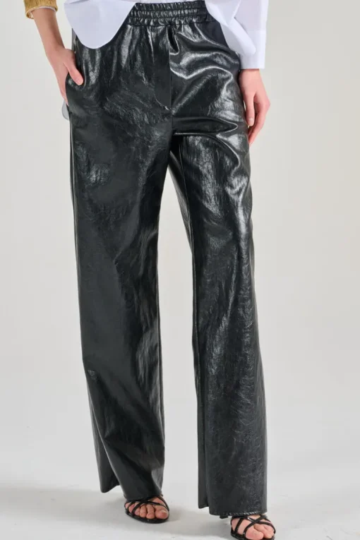 Pantaloni tessuto nero