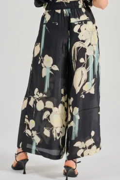 Pantaloni tessuto nero