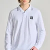 Polo cotone bianco