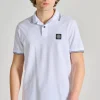 Polo cotone bianco