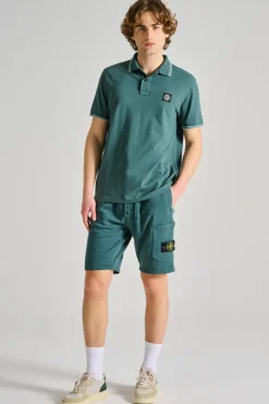 Polo cotone verde
