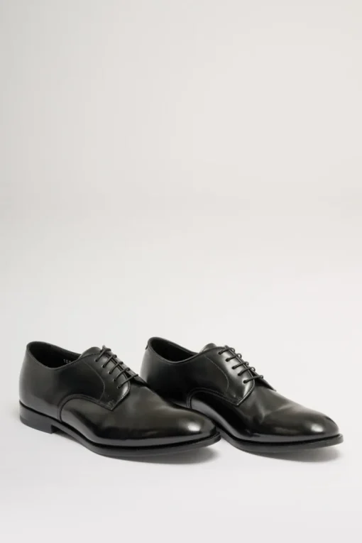 Scarpa derby nero uomo