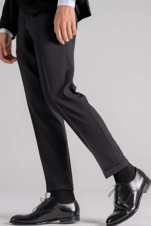 Scarpa derby nero uomo