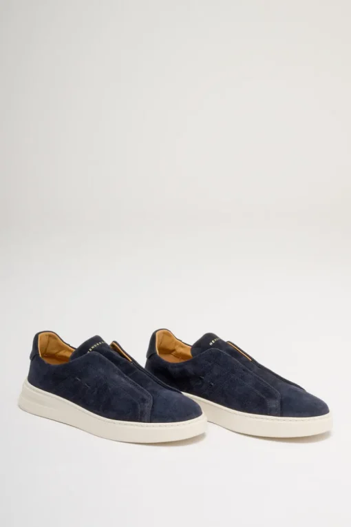 Scarpa suede sirena blu