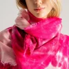 Sciarpa rosa donna