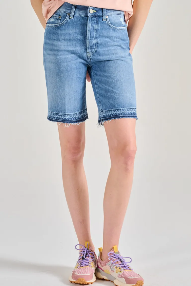 Shorts dade orlo blu