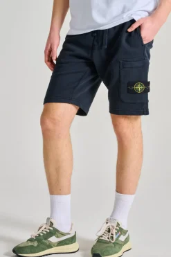 Shorts felpa blu