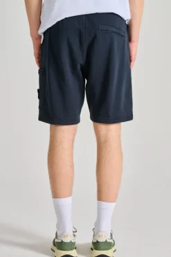 Shorts felpa blu