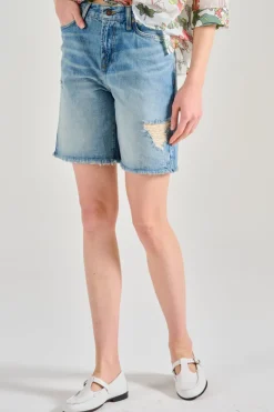 Shorts lola denim blu