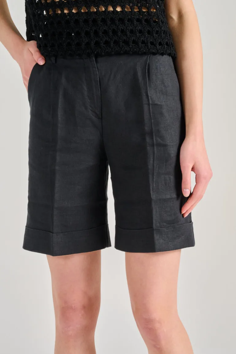 Shorts nylon nero