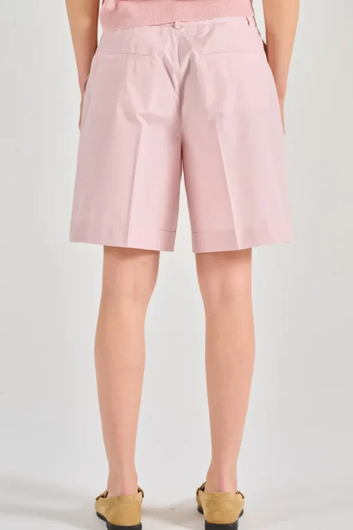 Shorts popeline rosa