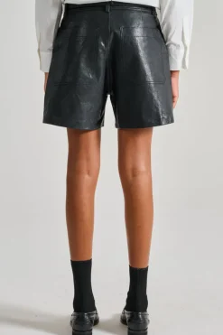 Shorts tessuto nero
