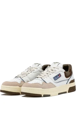 Sneakers clc low main pelle beige