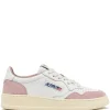 Sneakers medalist low goat suede rosa