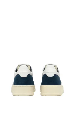 Sneakers medalist low goat suede blu