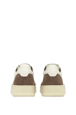 Sneakers medalist low goat suede marrone
