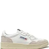 Sneakers medalist low man leat suede bianco uomo