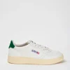 Sneakers medalist low man leat leat bianco uomo