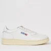 Sneakers medalist low man leat leat bianco uomo