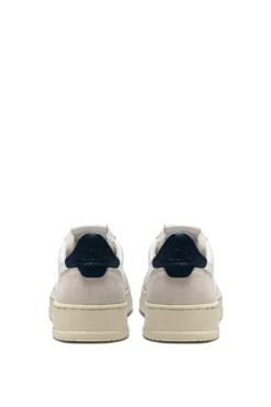 Sneakers medalist low man leat suede bianco uomo