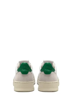 Sneakers medalist low man leat suede bianco uomo