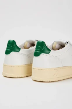 Sneakers medalist low man leat leat bianco uomo