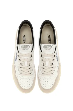 Sneakers medalist low man match suede bianco uomo